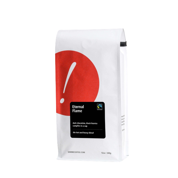 Eternal Flame Fairtrade Dark Roast Subscription | Gimme | Beanz